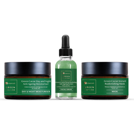 skinChemists US - Green Caviar Serum, Night Moisturiser and Mask