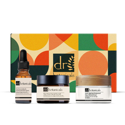 skinChemists US - Tea Tree Facial Scrub  Tea Tree & Salicylic Acid Facial Oil For Spots Seaweed Face Moisturiser