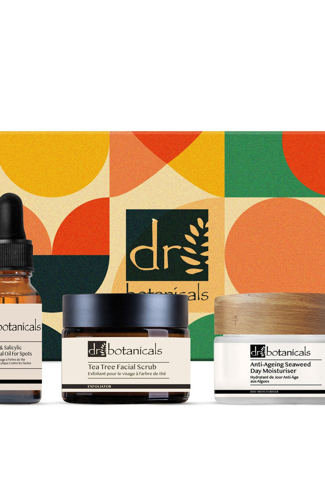 skinChemists US - Tea Tree Facial Scrub  Tea Tree & Salicylic Acid Facial Oil For Spots Seaweed Face Moisturiser