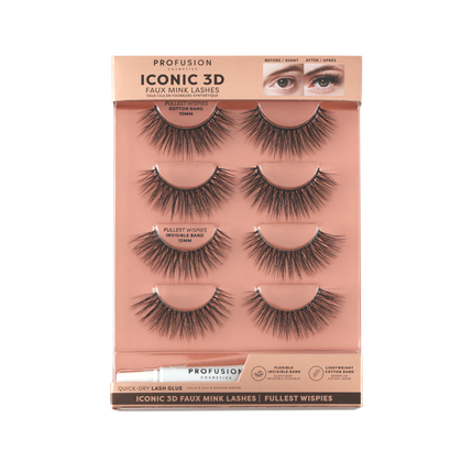 Profusion Cosmetics - Iconic 3D Faux Mink Lashes