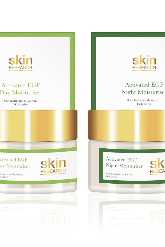 skinChemists US - K2 Activated EGF day moisturiser + Activated EGF night moisturiser