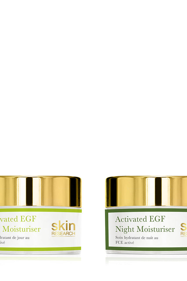 skinChemists US - K2 Activated EGF day moisturiser + Activated EGF night moisturiser