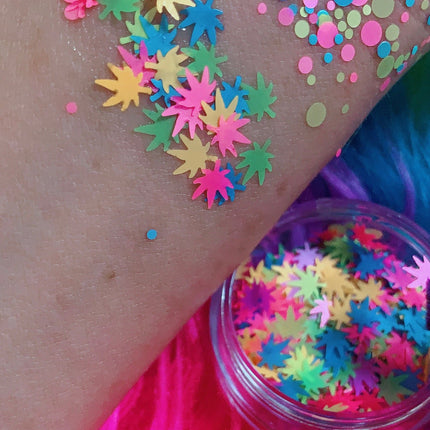 Inked Doll Cosmetics - KALEIDOSCOPE 420 *UV* Festival Glitter Confetti