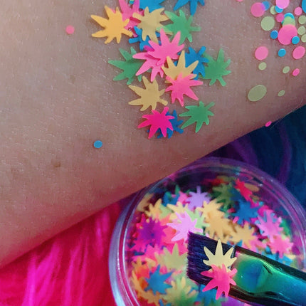 Inked Doll Cosmetics - KALEIDOSCOPE 420 *UV* Festival Glitter Confetti