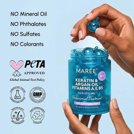 Maree - Oil Capsules For Frizzy Hair
