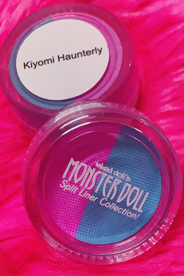 Inked Doll Cosmetics - (HUGE!) Monster Doll KIYOMI HAUNTERLY *UV Neon Pastel* SPLIT LINER/FACE/BODY PAINT