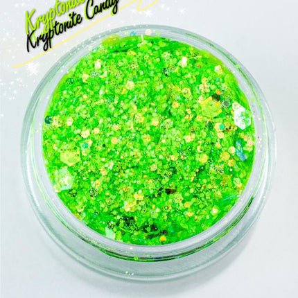 Inked Doll Cosmetics - KRYPTONITE CANDY Chunky Glamdoll Glitter
