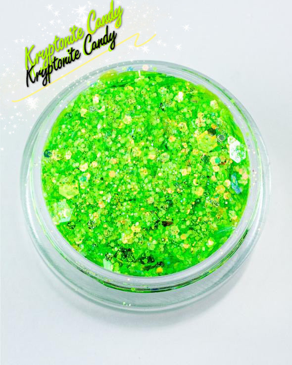 Inked Doll Cosmetics - KRYPTONITE CANDY Chunky Glamdoll Glitter