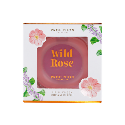 Profusion Cosmetics - Petal Perfect | Wild Rose Lip & Cheek Cream Blush