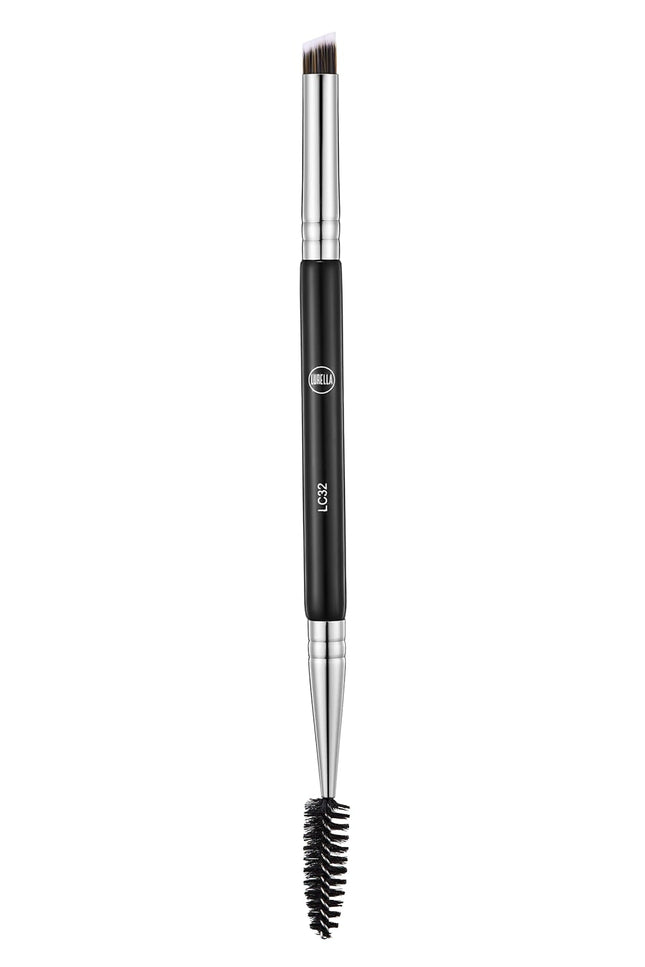 Lurella Cosmetics - Dual Ended Angled and Spoolie Brush - LC32