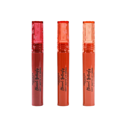 Profusion Cosmetics - Empowered Butterfly | Soft Matte Lip Crème Set