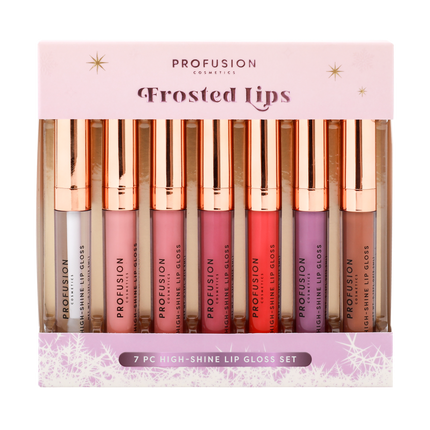 Profusion Cosmetics - Frosted Snow Sparkle | Frosted Lip Gloss Set