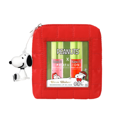 Profusion Cosmetics - Peanuts Holiday | Warm Wishes Nourishing Lip Oil Duo