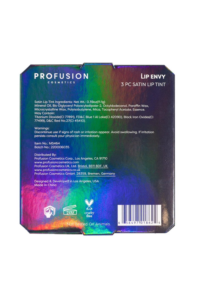 Prolux Cosmetics - PROFUSION LIP ENVY