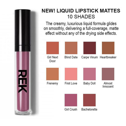 REK Cosmetics - Baby Doll Liquid Matte Lipstick | REK Cosmetics