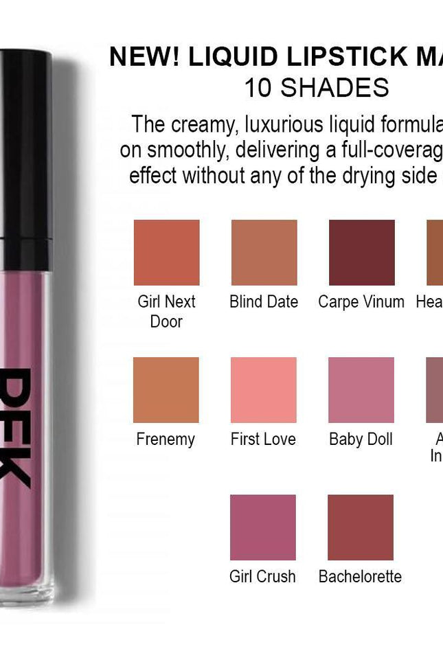 REK Cosmetics - Baby Doll Liquid Matte Lipstick | REK Cosmetics