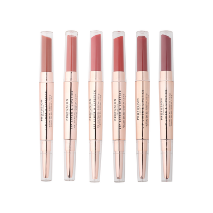 Profusion Cosmetics - Lunar Lips 6 PC Lipstick & Liner Set