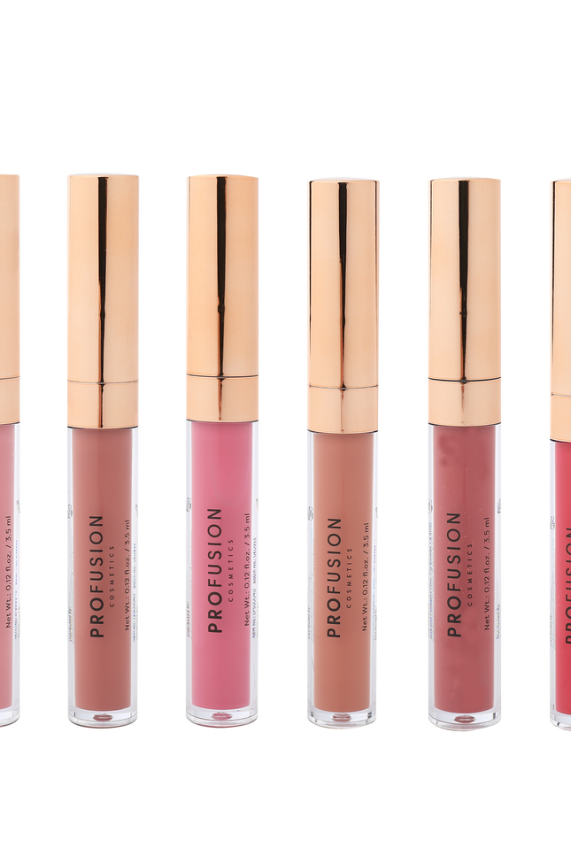 Profusion Cosmetics - Glossy Pout 6 PC Lip Gloss Set