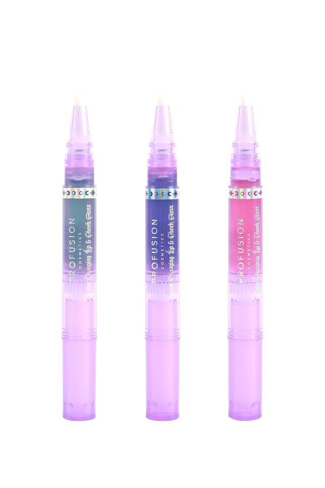 Profusion Cosmetics - Mood Gloss-Color Changing Lip& Cheek Gloss