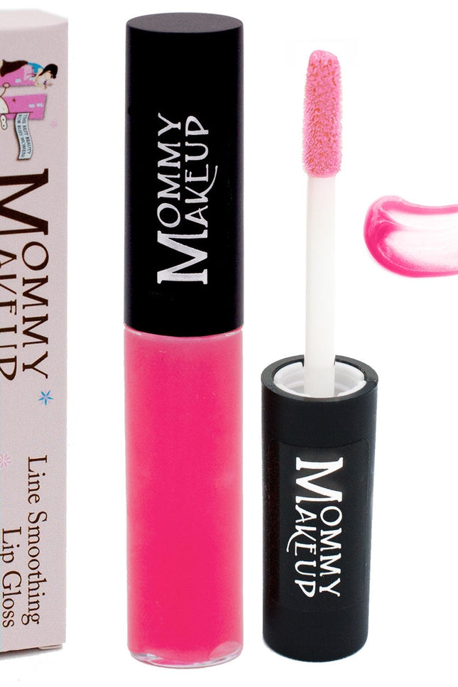 Mommy Makeup - Line Smoothing Lip Gloss | Paraben-free Plumping Gloss - Shirley Temple
