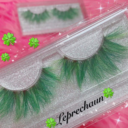 Inked Doll Cosmetics - *LEPRECHAUN* (Green) DreamDoll Color Lashes !