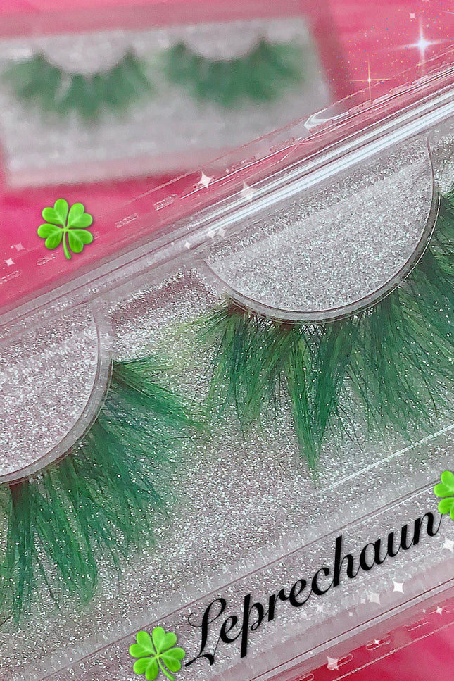 Inked Doll Cosmetics - *LEPRECHAUN* (Green) DreamDoll Color Lashes !