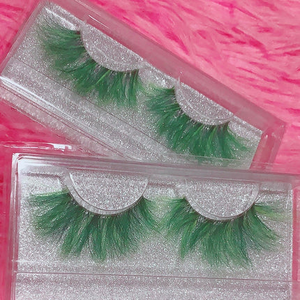 Inked Doll Cosmetics - *LEPRECHAUN* (Green) DreamDoll Color Lashes !