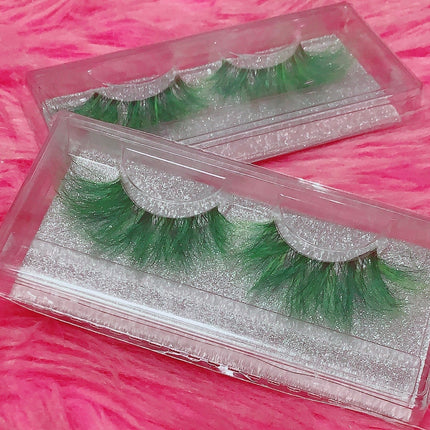 Inked Doll Cosmetics - *LEPRECHAUN* (Green) DreamDoll Color Lashes !