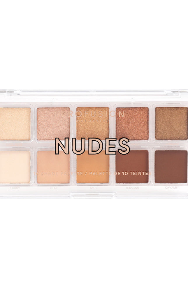 Profusion Cosmetics - Essentials 10 Shade Palette – Nudes