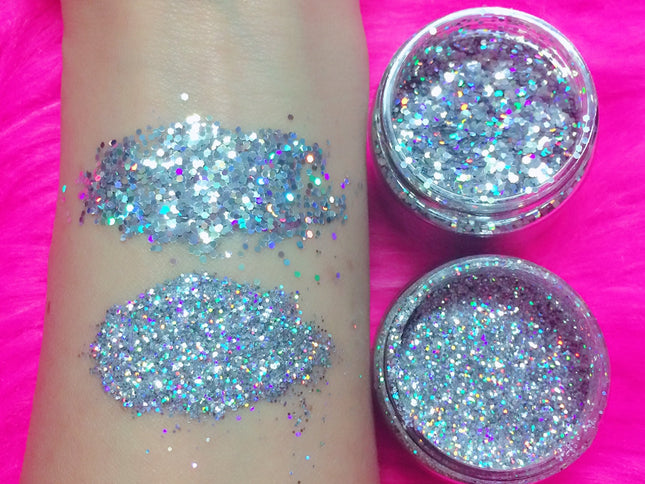 Inked Doll Cosmetics - LiTT !! HOLOGRAPHIC Glamdoll Glitter (Fine/Chunky/Jumbo)
