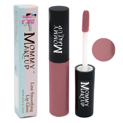 Mommy Makeup - Line Smoothing Lip Gloss | Paraben-free Plumping Gloss - Berry Chic