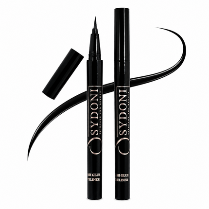 Sydoni - MOST LOVED! FELT TIP STRIP LASH GLUE and EYELINER IN ONE Net. Wt. 0.7 ml