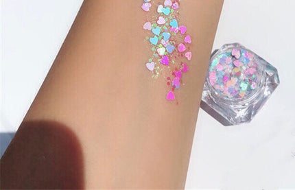 Inked Doll Cosmetics - LOVING YOU Mermaid Jelly (Face/Body/Hair) Glitter Gel