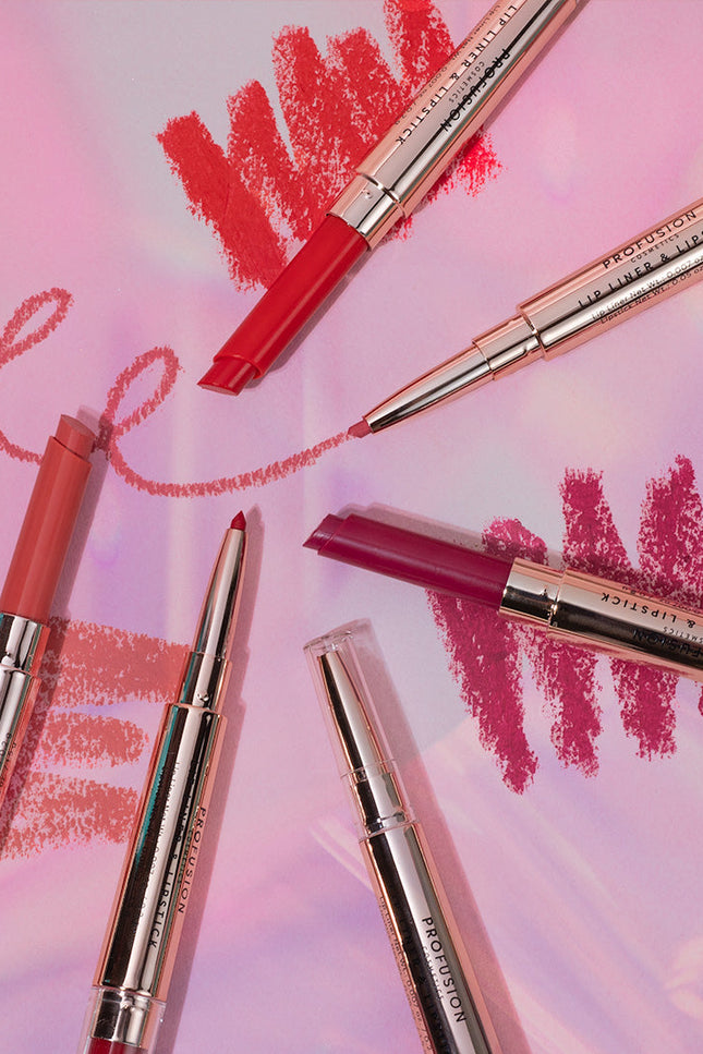 Profusion Cosmetics - Lunar Lips 6 PC Lipstick & Liner Set