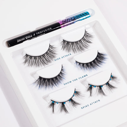 Profusion Cosmetics - Jurassic World | Nature Unleashed 3pc Lash Set