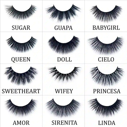 Prolux Cosmetics - Faux Mink False Eyelashes