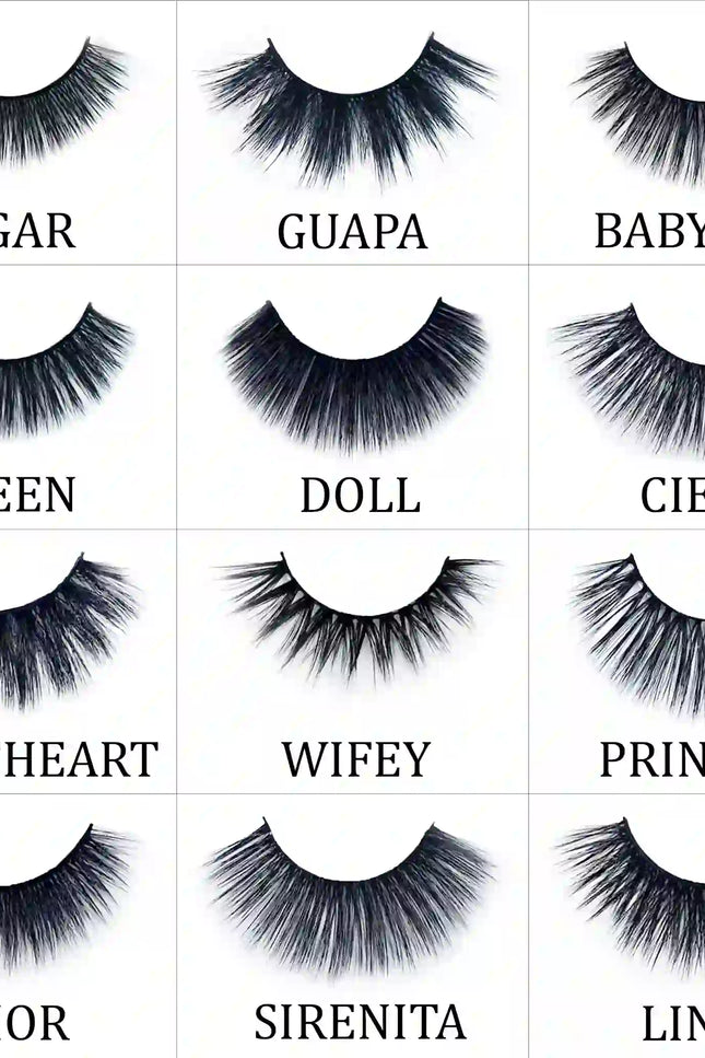 Prolux Cosmetics - Faux Mink False Eyelashes