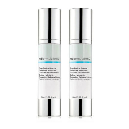 skinChemists US - MD Formula Free Radical Defence Daily Moisturiser 50ml Twin Value Savings Pack