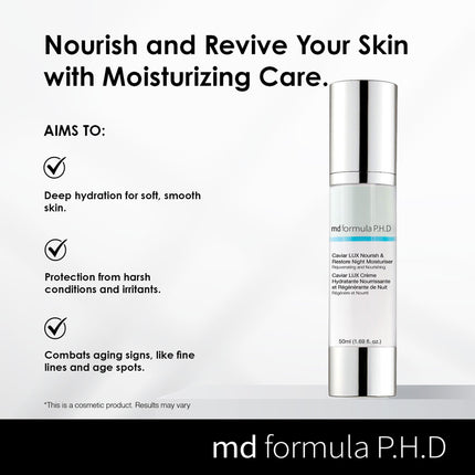 skinChemists US - Caviar LUX Nourish & Restore Night Moisturiser 50ml