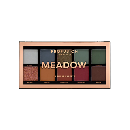 Profusion Cosmetics - Meadow 10 shade palette
