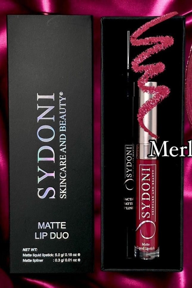 Sydoni - MERLOT MATTE LIP DUO