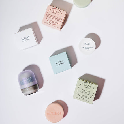 m'Chel Haircare - Day After Brush + Refill + Bars Bundle