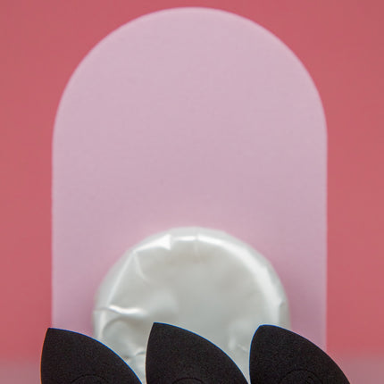 Lurella Cosmetics - Mini Angled Sponge Pack - Black