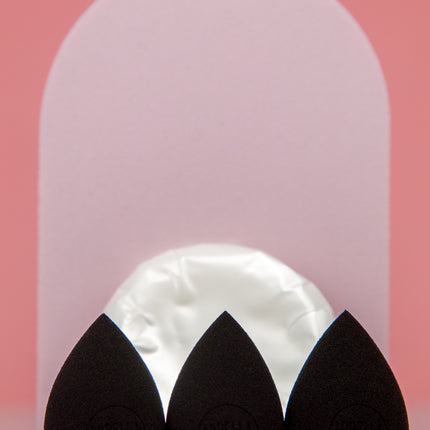 Lurella Cosmetics - Mini Teardrop Sponge Pack - Black