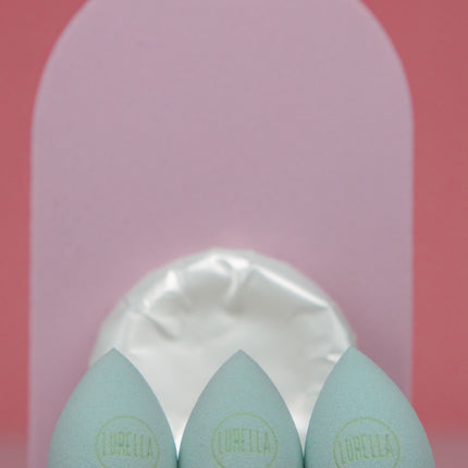 Lurella Cosmetics - Mini Teardrop Sponge Pack - Black