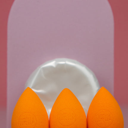 Lurella Cosmetics - Mini Teardrop Sponge Pack - Black