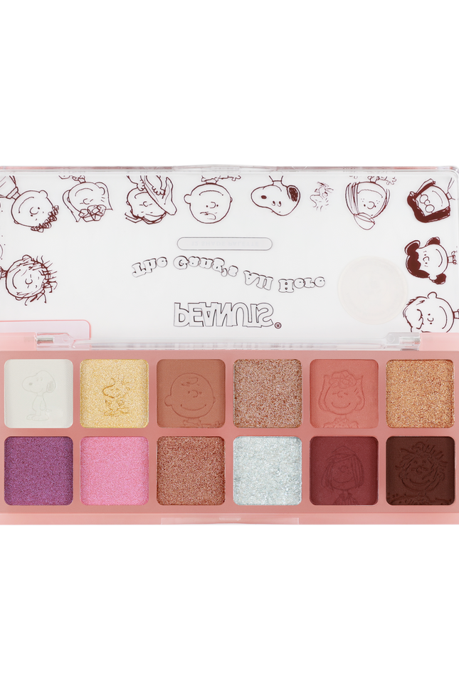 Profusion Cosmetics - Peanuts 75th | The Gang’s All Here 12 Shade Palette