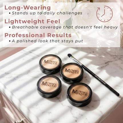Mommy Makeup - Mommy's Little Helper Concealer, Eyeshadow Base & Face Cover Up - Bright Eyed (Light)