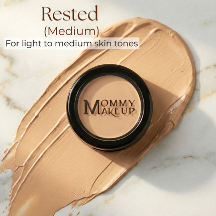 Mommy Makeup - Mommy's Little Helper Concealer, Eyeshadow Base & Face Cover Up - RESTED (Medium)