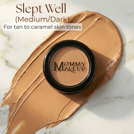 Mommy Makeup - Mommy's Little Helper Concealer, Eyeshadow Base & Face Cover Up - SLEPT WELL (Medium/Dark)